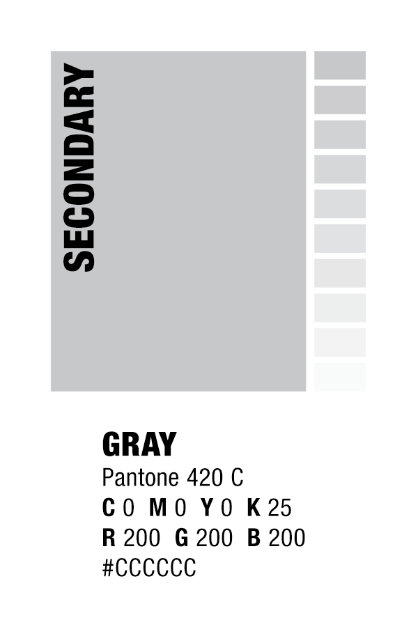 Color Usage: Gray