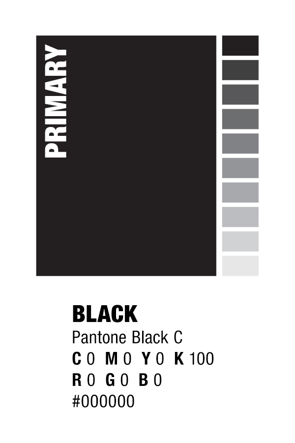 Color Usage: Black