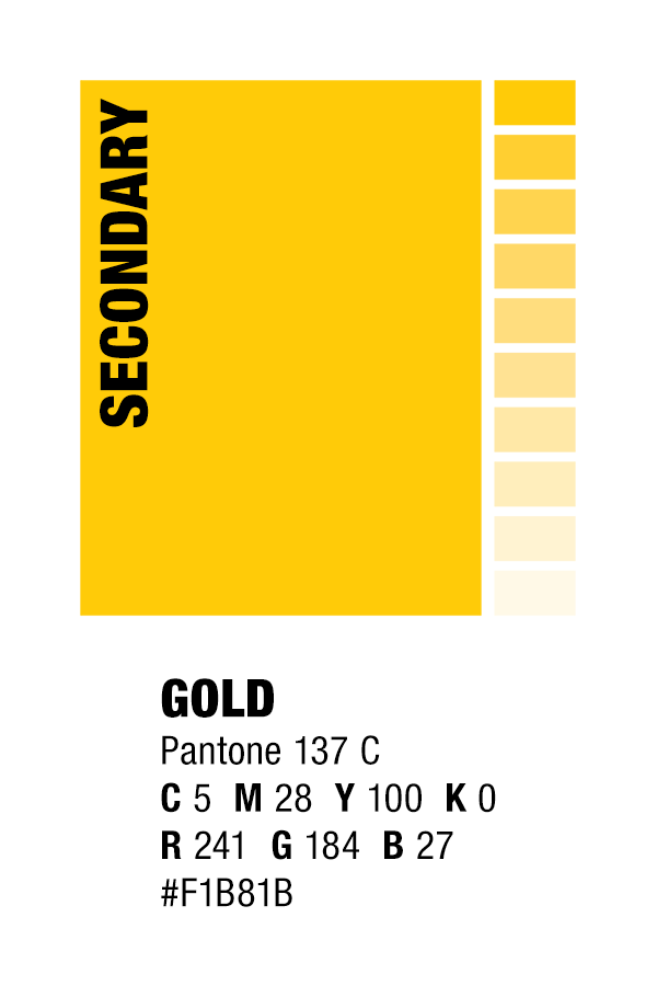 Color Usage: Gold