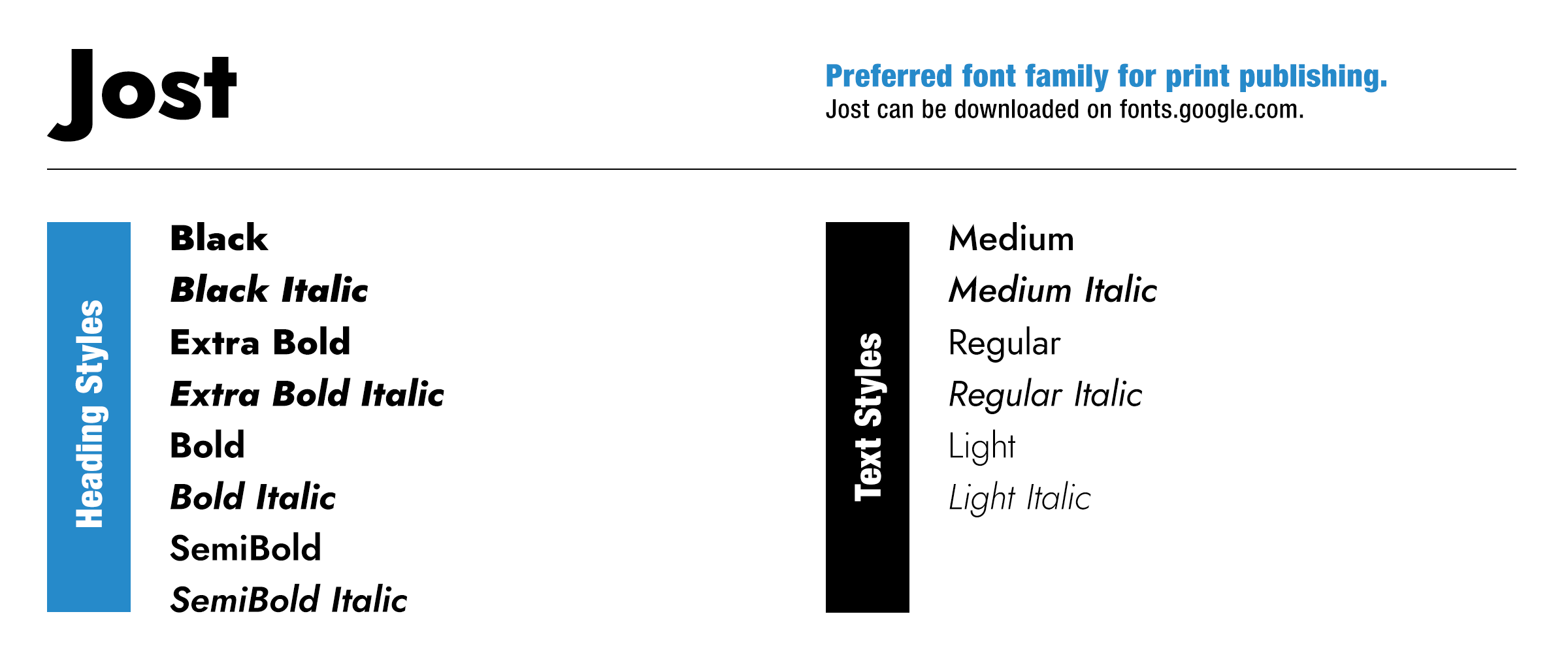 Jost Font Family
