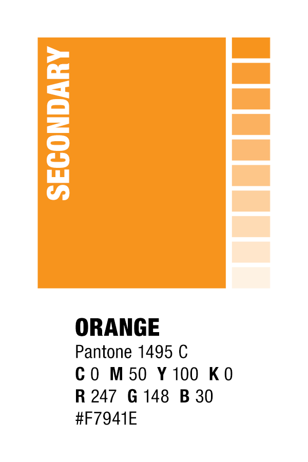 Color Usage: Orange